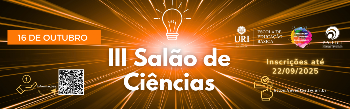 III Salão de Ciências da URI